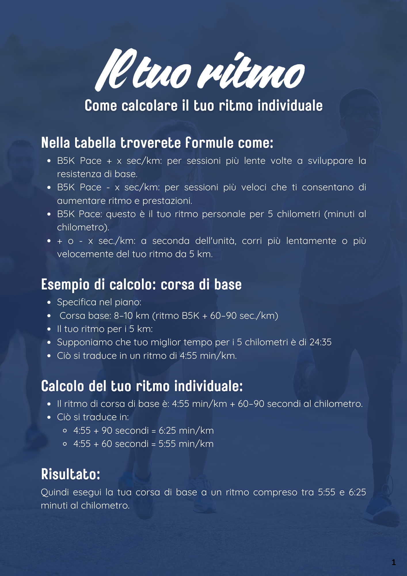 Speed Up – Il piano per correre 16 km