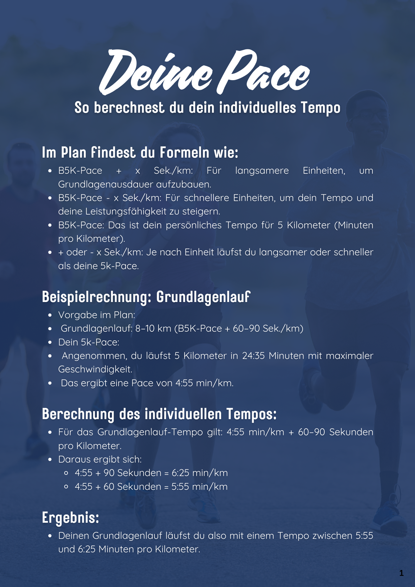 Speed Up – Il piano per correre 16 km