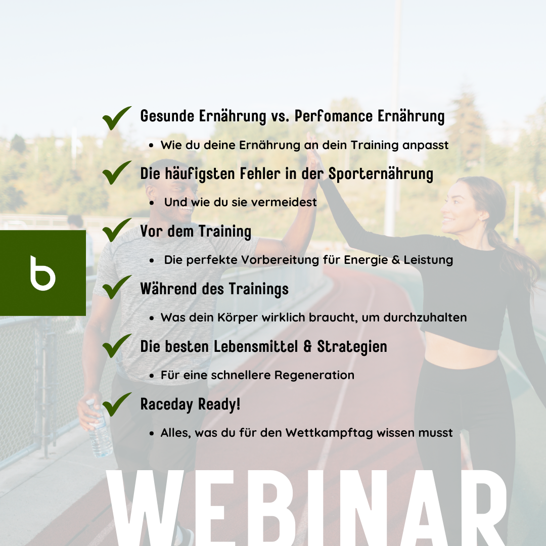 Running Nutrition – Alimentazione per Runner – Webinar registrato TEDESCO
