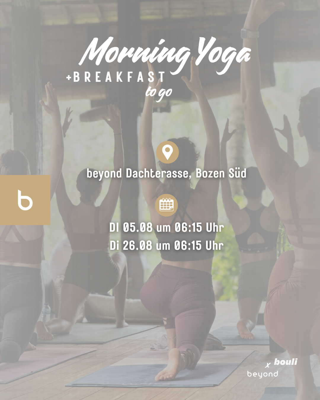 Morning Yoga & Breakfast To Go - 26.08.2025